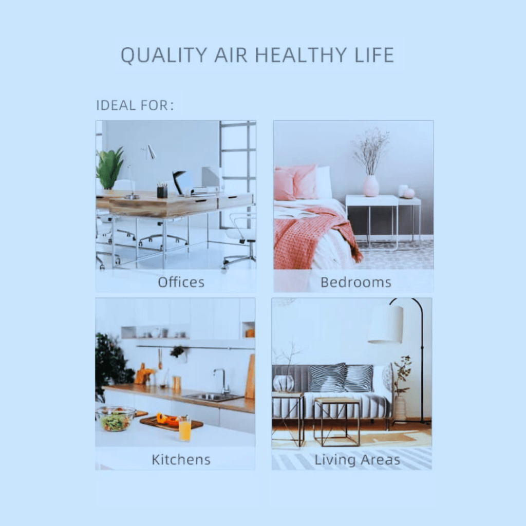 air purifier for kitchen, bedroom